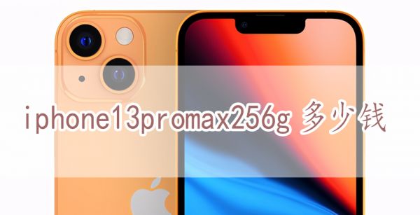 iphone13promax256g多少钱